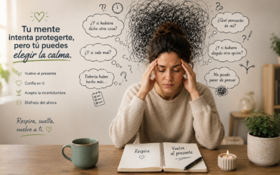 Cómo dejar de pensar demasiado (Overthinking): causas y cómo recuperar la calma